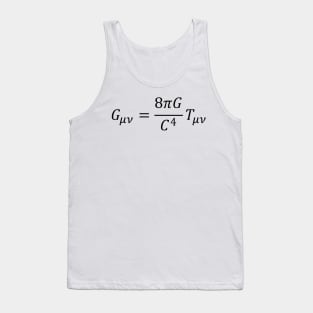 Einstein General Theory of Relativity Tank Top